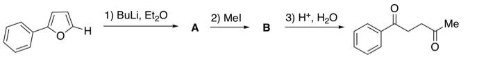 Solved Give the structure of A and B. Give the mechanism of | Chegg.com
