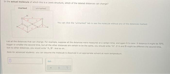 Solved In the actual molecule of which this is a Lewis | Chegg.com