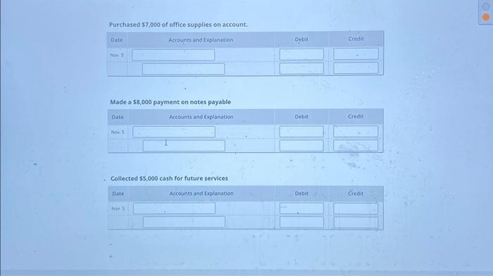 Solved Record The Following Transactions As Journal Entries | Chegg.com