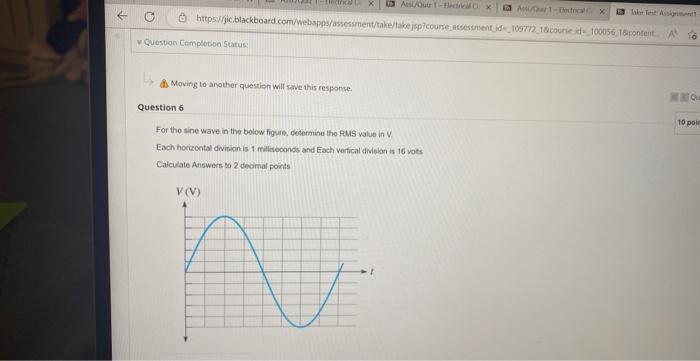 Solved For the sine wave in the below figure, determine the | Chegg.com