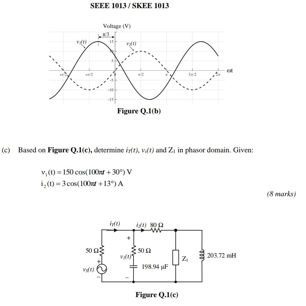 Solved Seee 1013 Skee 1013 Voltage V 1 3 Vi 1 15 V2 T Chegg Com