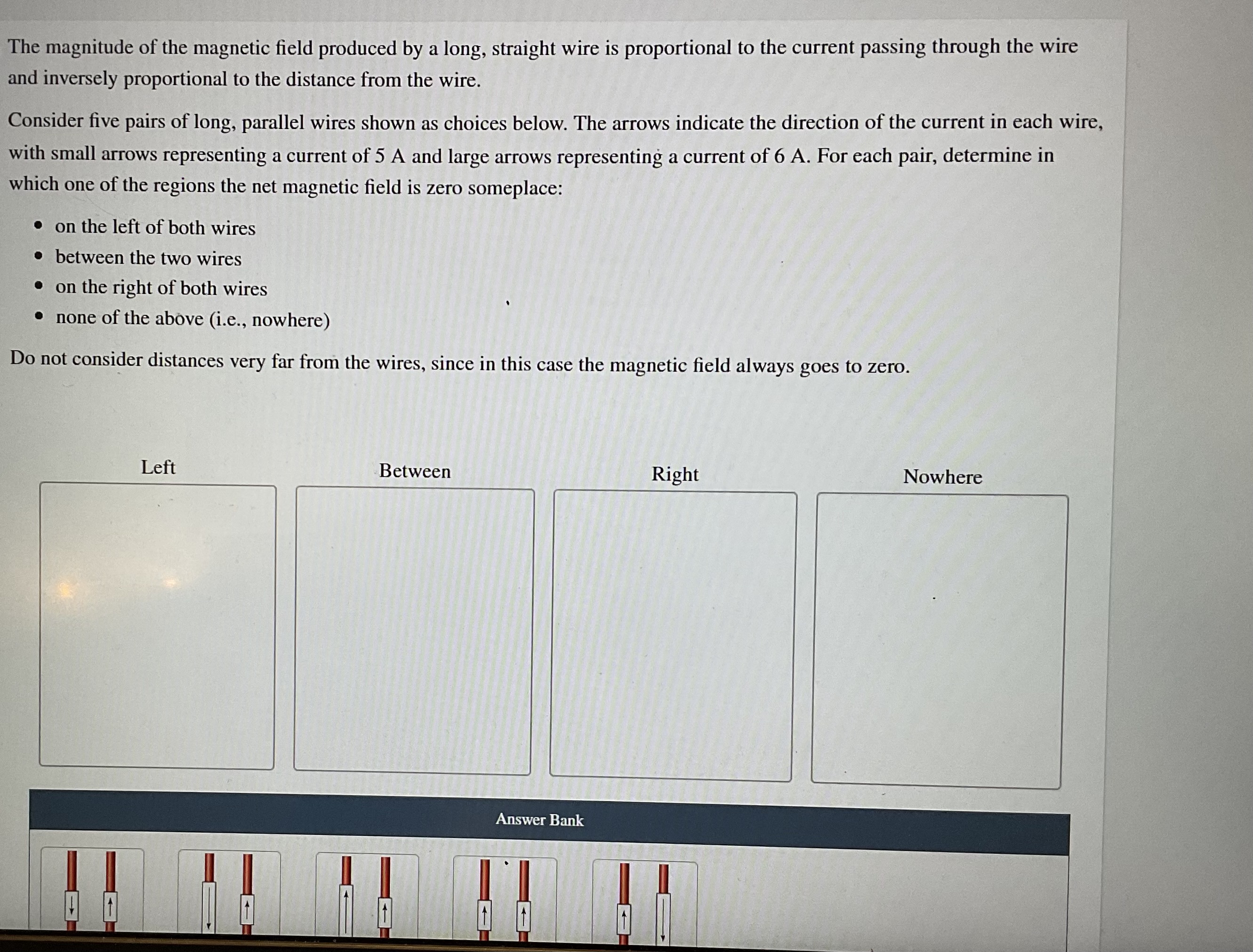 Solved The magnitude of the magnetic field produced by a | Chegg.com