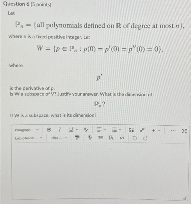 solved-is-w-a-sub-space-of-the-justifier-answer-what-is-chegg