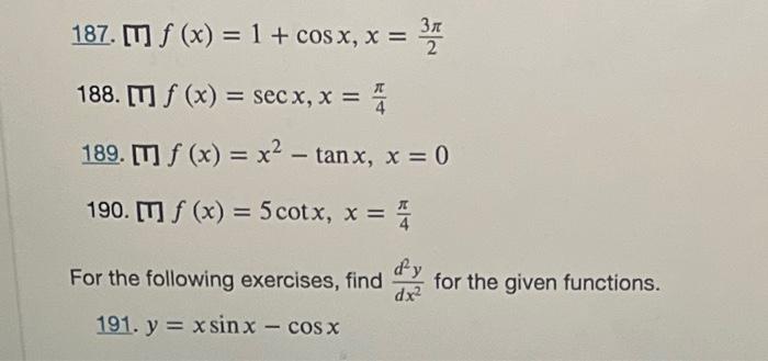 Solved Section 3.5 Exercises For The Following Exercises, | Chegg.com