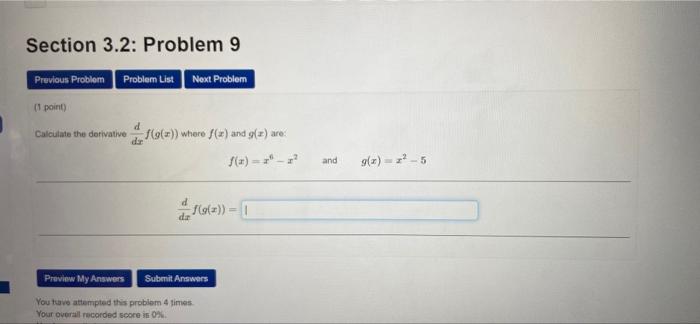 Solved Section 3.2: Problem 9 Previous Problem Problem List | Chegg.com