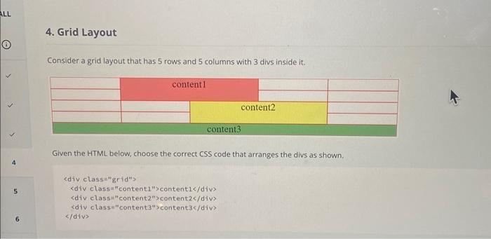 Solved Consider a grid layout that has 5 rows and 5 columns | Chegg.com