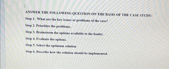 Solved This is the business case study.Answer all the | Chegg.com