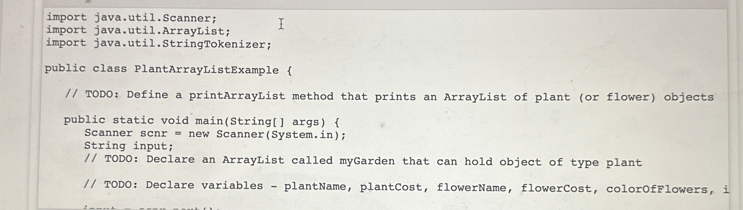 Solved Given a base Plant class and a derived Flower class, | Chegg.com