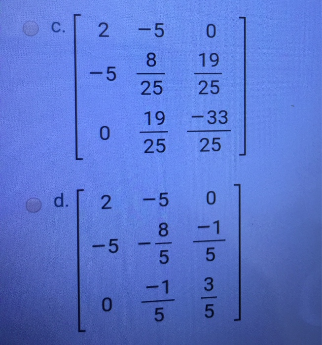 Solved 2 3-4 Let A = 3 0 1 and the first -4 1-1 Householder | Chegg.com