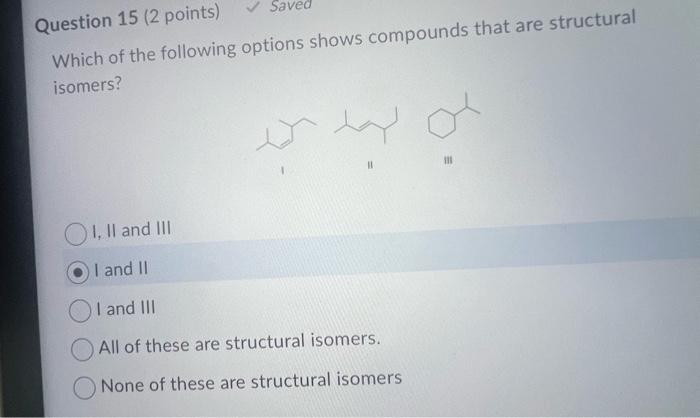 Solved Question 15 (2 points) Which of the following options | Chegg.com