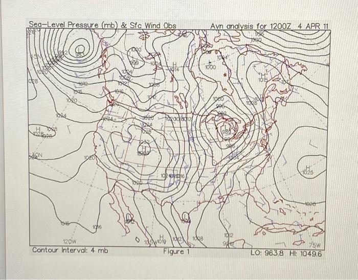 Solved 7. We will now estimate the surface pressure gradient | Chegg.com