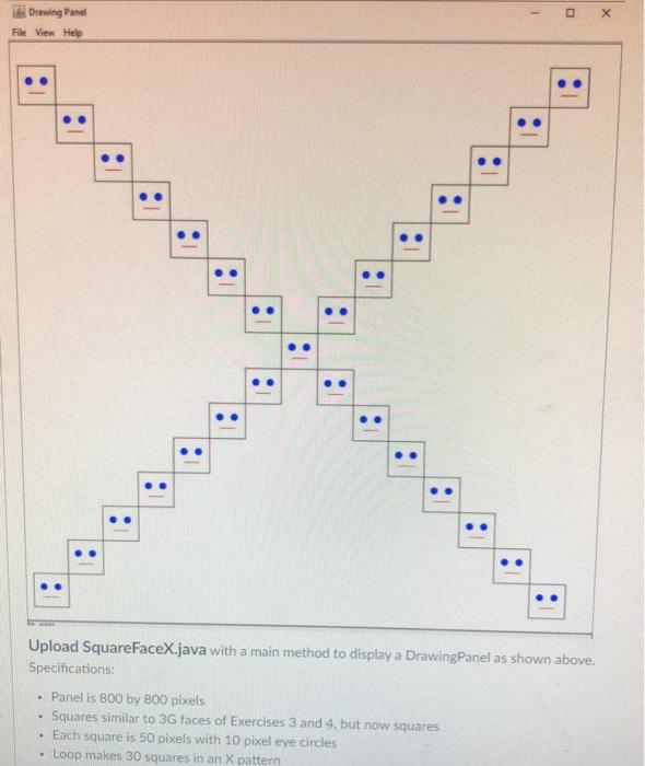 Solved - o Drawing Panel File View Help 1: .. Upload Square | Chegg.com