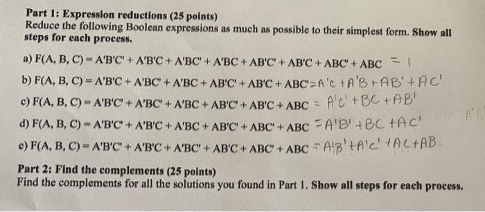 Solved i have already solved part 1 problems but am confused | Chegg.com