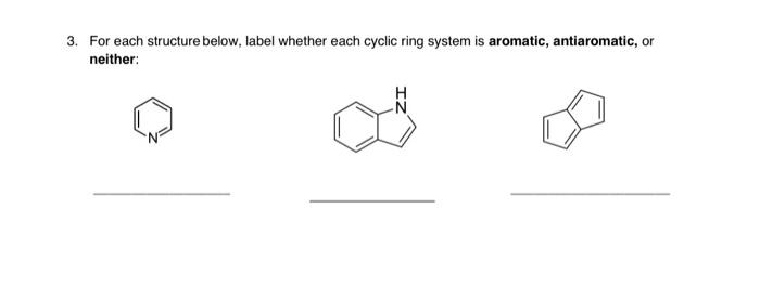 Solved 3. For each structure below, label whether each | Chegg.com