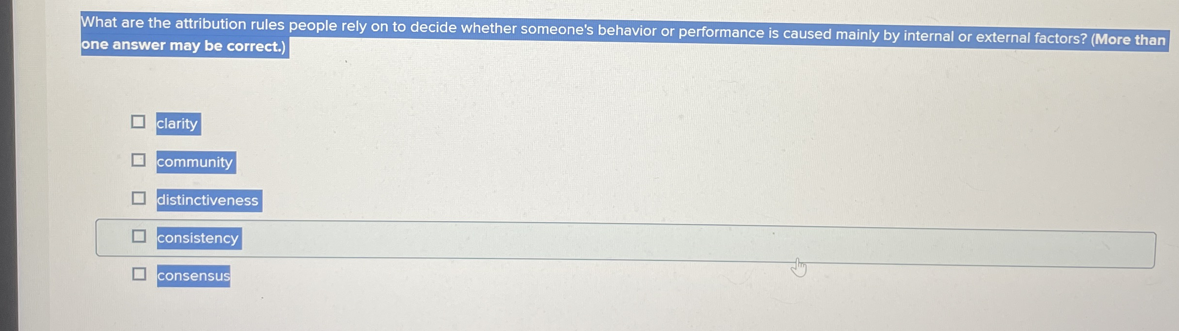 What are the attribution rules people rely on to