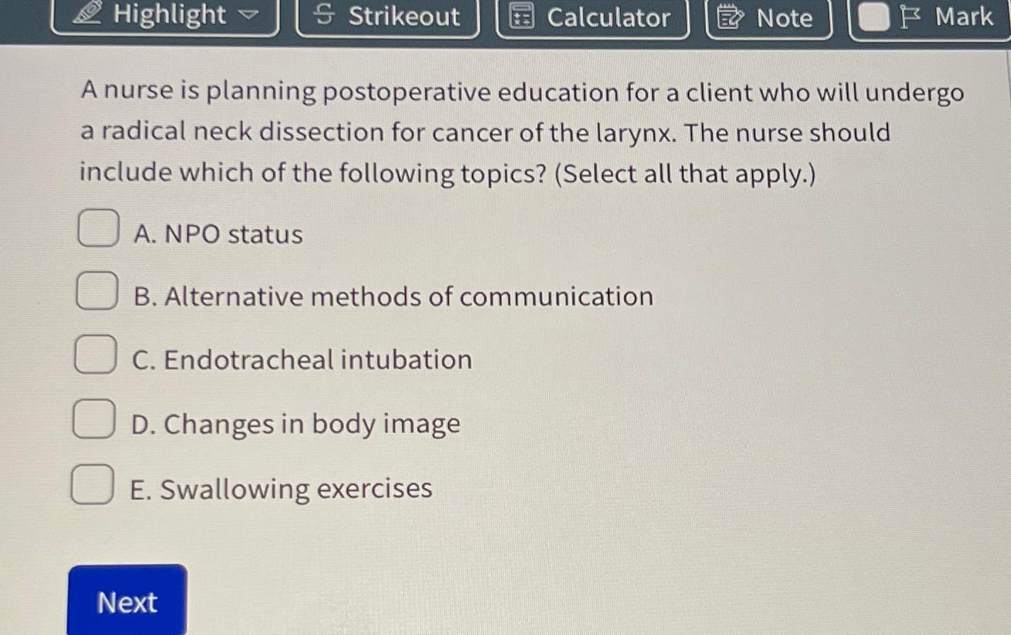 Solved A Nurse Is Planning Postoperative Education For A | Chegg.com