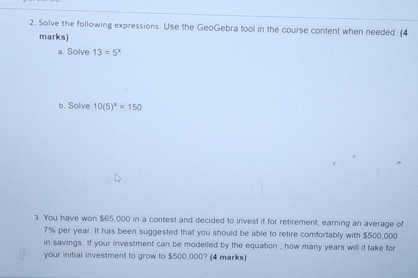 solved-learning-at-gcfglo-2-solve-the-following-chegg