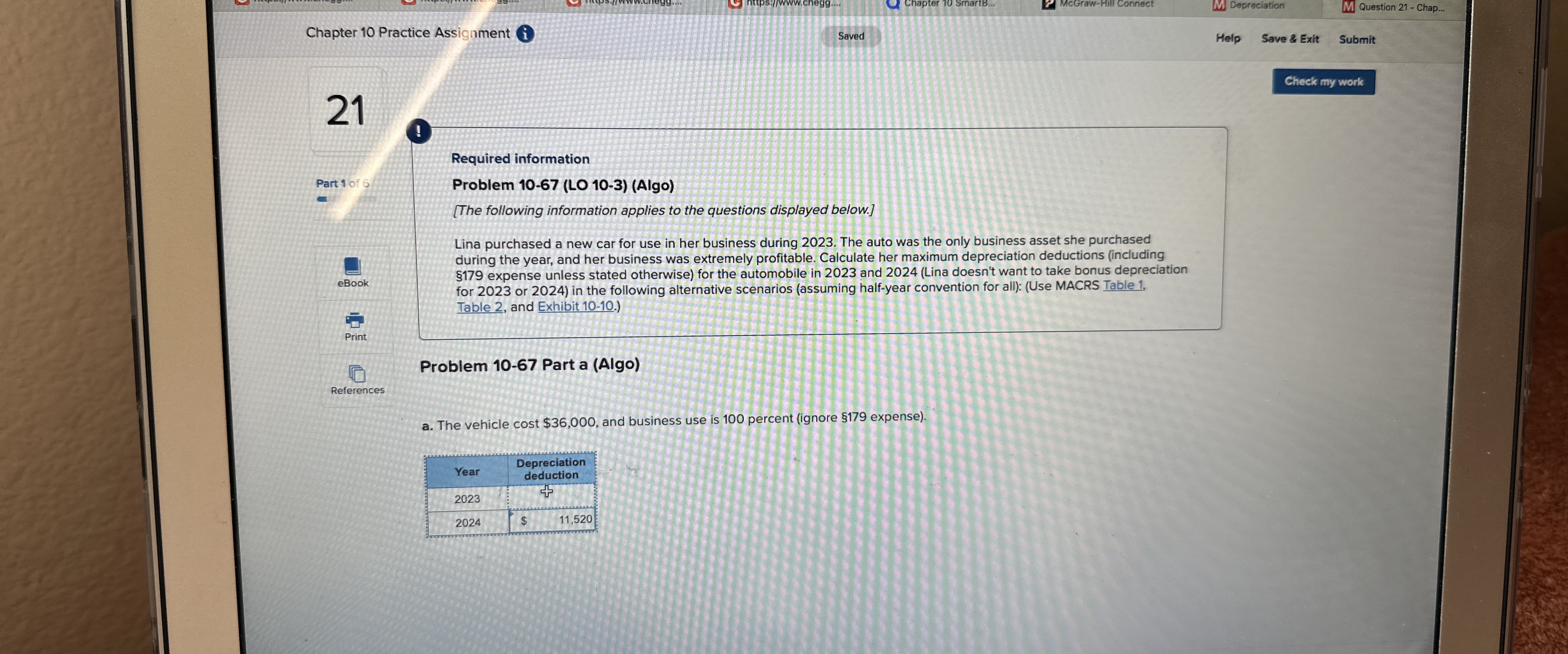 Solved Chapter 10 ﻿Practice AssignmentSavedHelpSave & | Chegg.com