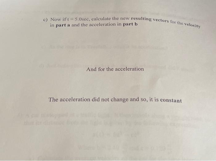 Solved 2) Given The Following Function Displacement: | Chegg.com