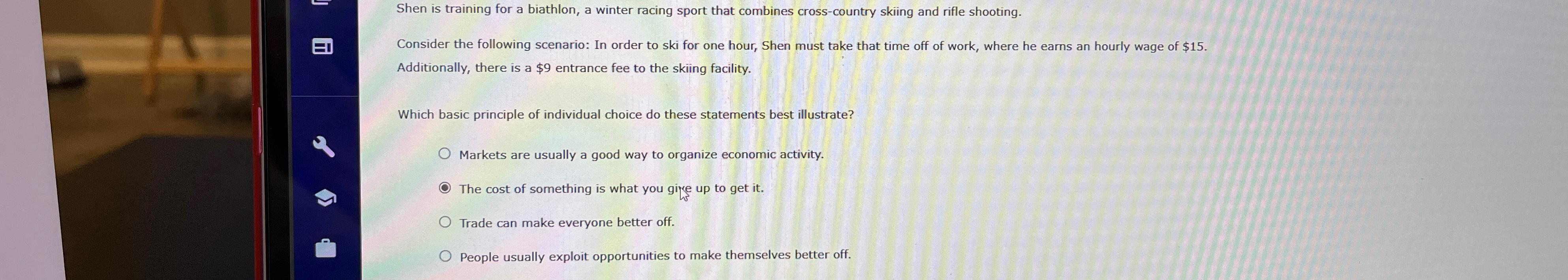 Solved Shen is training for a biathlon, a winter racing