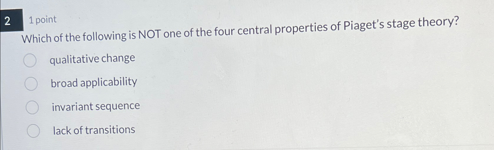 Solved 21 pointWhich of the following is NOT one of the Chegg