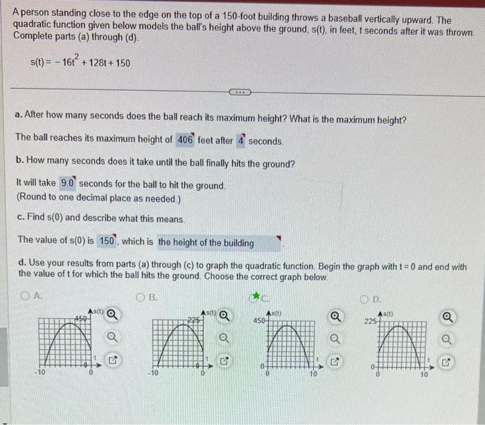 Solved A person standing close to the edge on the top of a