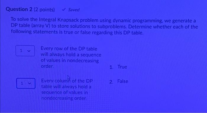Solved Question 2 (2 points) Saved To solve the Integral | Chegg.com