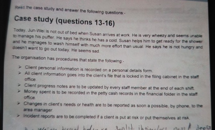 Solved Read the case study and answer the following | Chegg.com