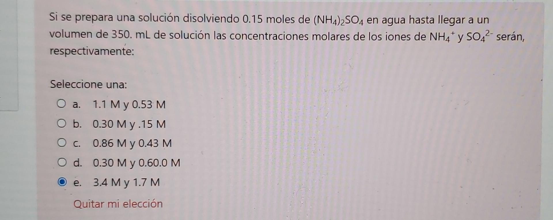 Solved If a solution is prepared by dissolving 0.15 mol of | Chegg.com
