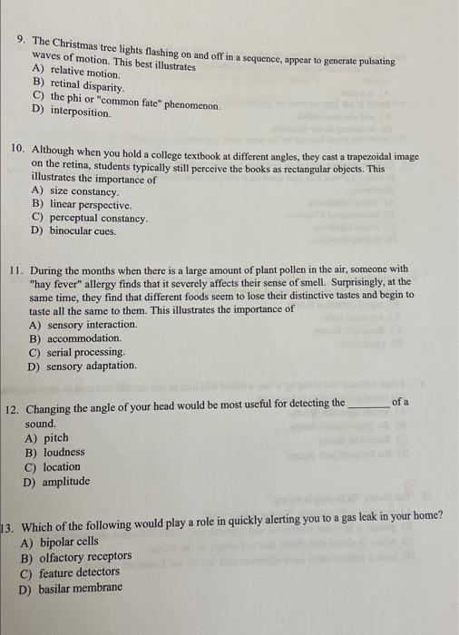 Solved 9. The Christmas tree lights flashing on and off in a