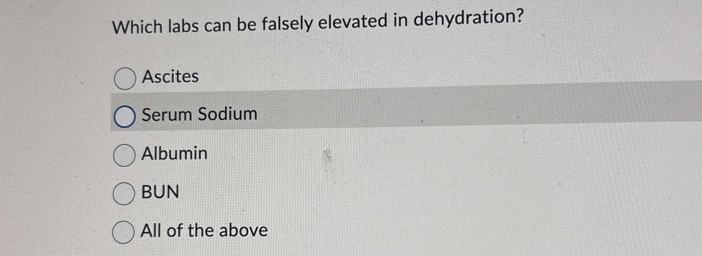 Solved Which labs can be falsely elevated in