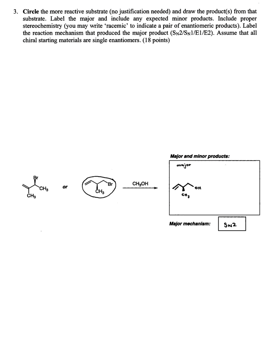 reactive site of substrate