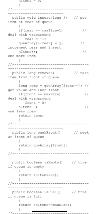 Solved Do in java file Queues are often used to simulate the | Chegg.com