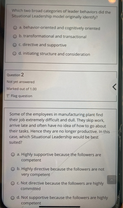 solved-which-two-broad-categories-of-leader-behaviors-did-chegg