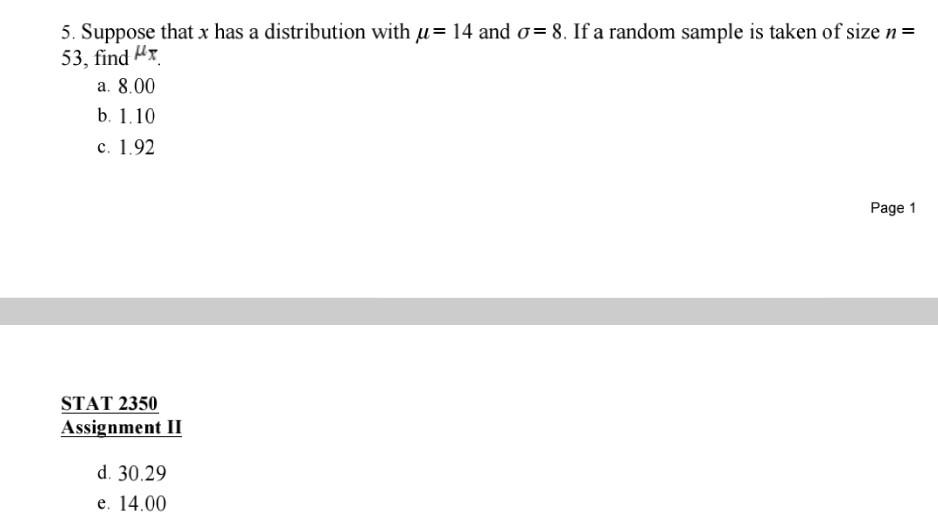 Solved 3 What Is A Parameter A A Conclusion About The Chegg Com