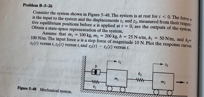 Solved Problem B-5-26 Consider The System Shown In Figure | Chegg.com