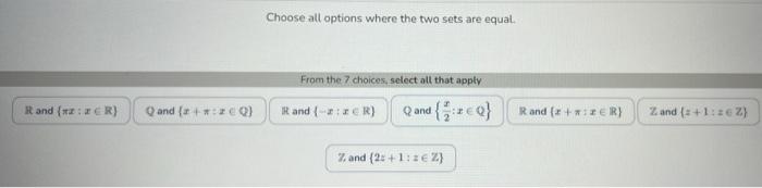 Solved Let A = {1,2,3,4,5} And B = {2,4,8, 16). Determine | Chegg.com