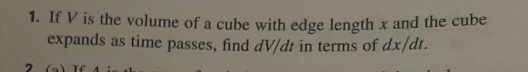 find the volume of a cube with edge length 6cm