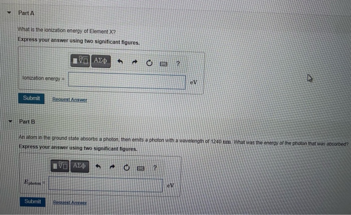 Solved (Figure 1) shows the energy-level diagram of Element | Chegg.com