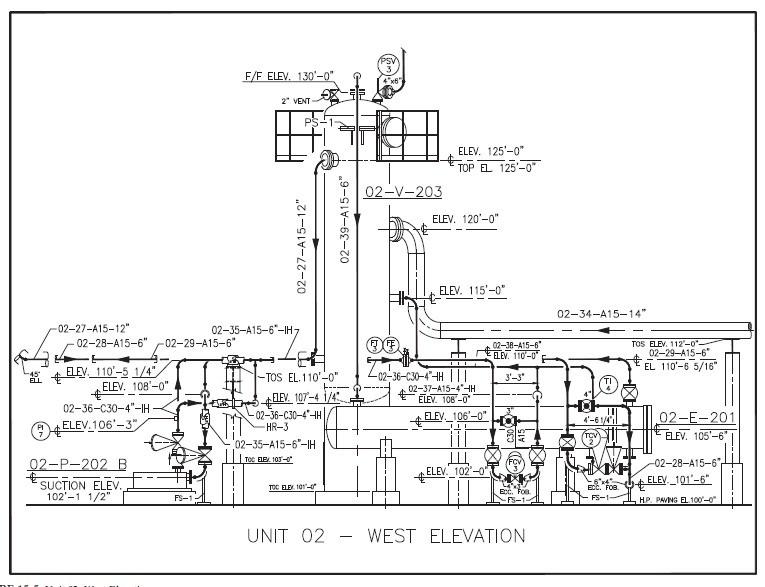 Solved For pipes 02-35-A15-6”-IH and 02-36-C30-4”-IH from | Chegg.com