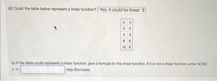 solved-d-could-the-table-below-represent-a-linear-chegg