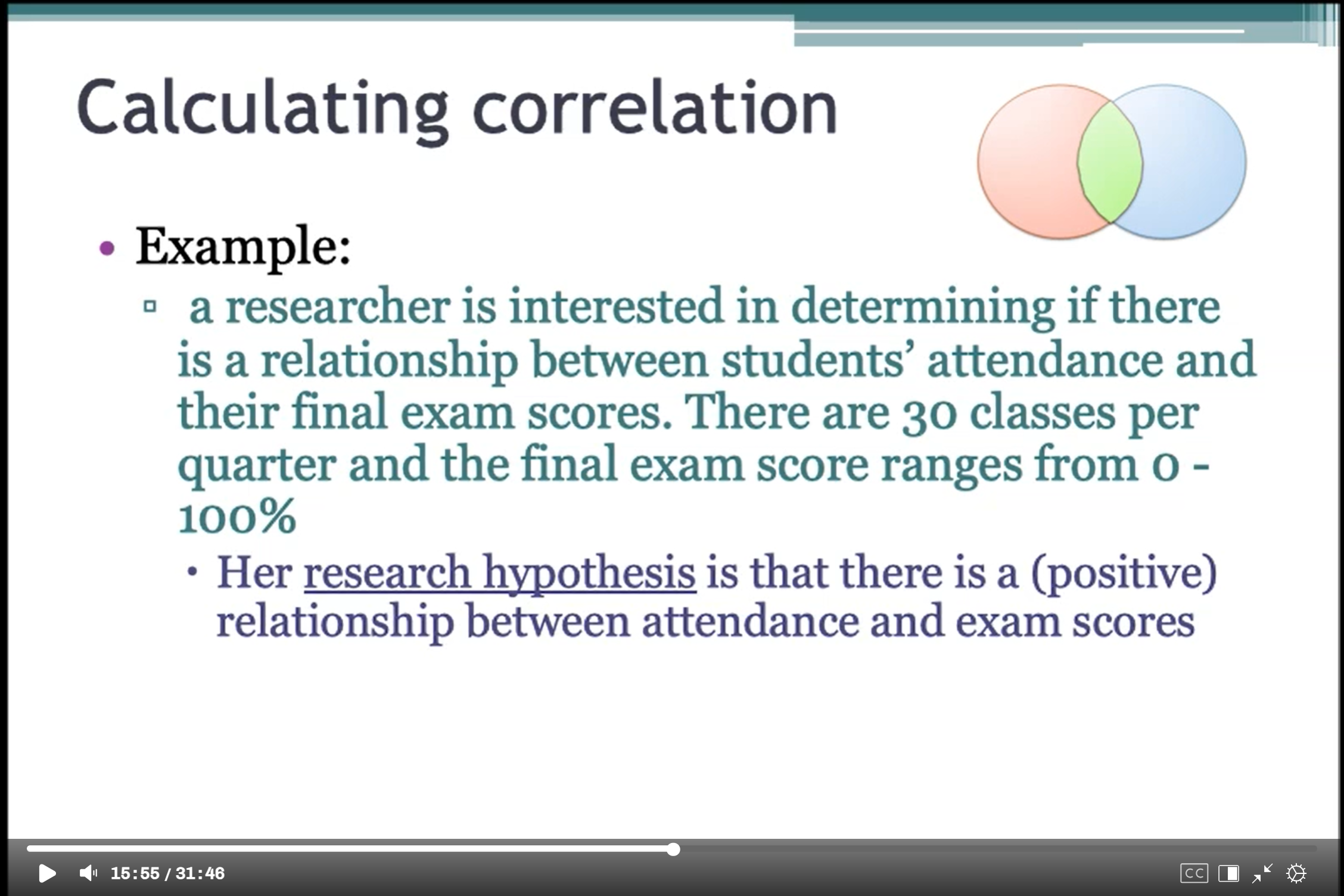 Solved Calculating correlationExample:a researcher is | Chegg.com