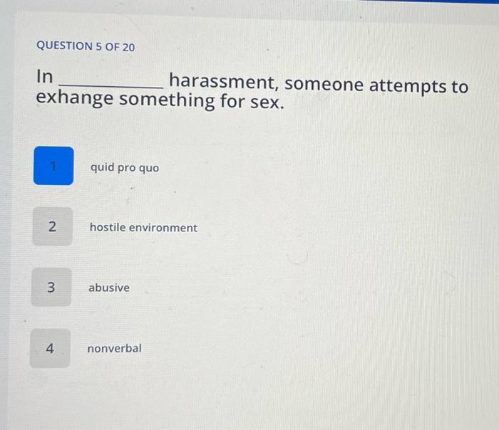 Solved Sexual Violence Prevention for Students: Final | Chegg.com