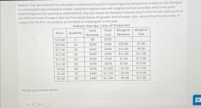 solved-andrea-s-day-spa-collected-the-data-below-to-chegg