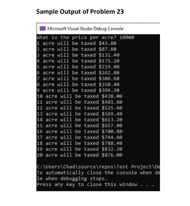 Solved Programming Problem 23. The following is a partially | Chegg.com
