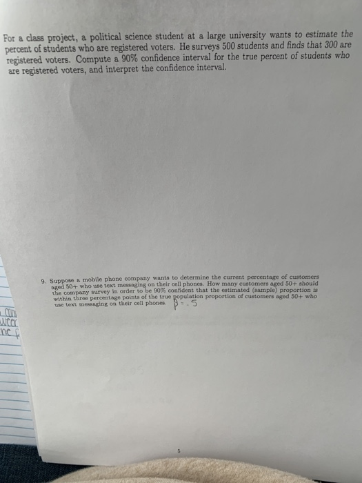 Solved For A Class Project A Political Science Student A Chegg Com