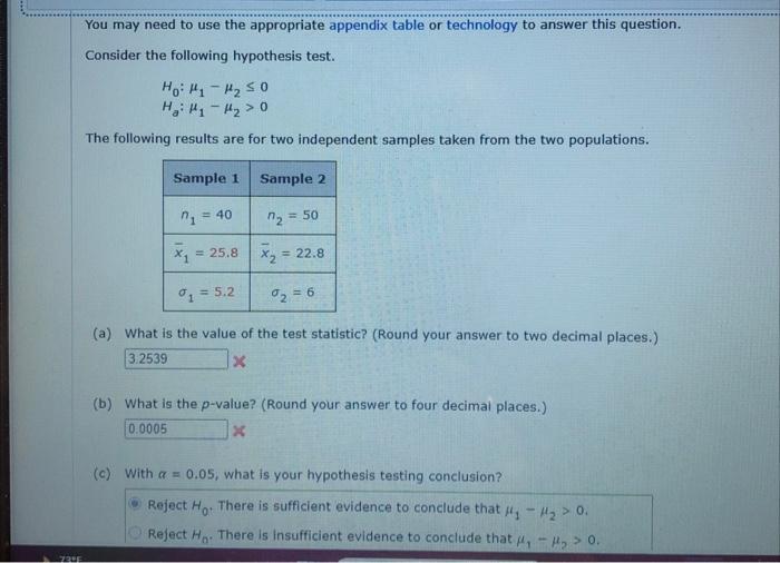 Solved You may need to use the appropriate appendix table or | Chegg.com
