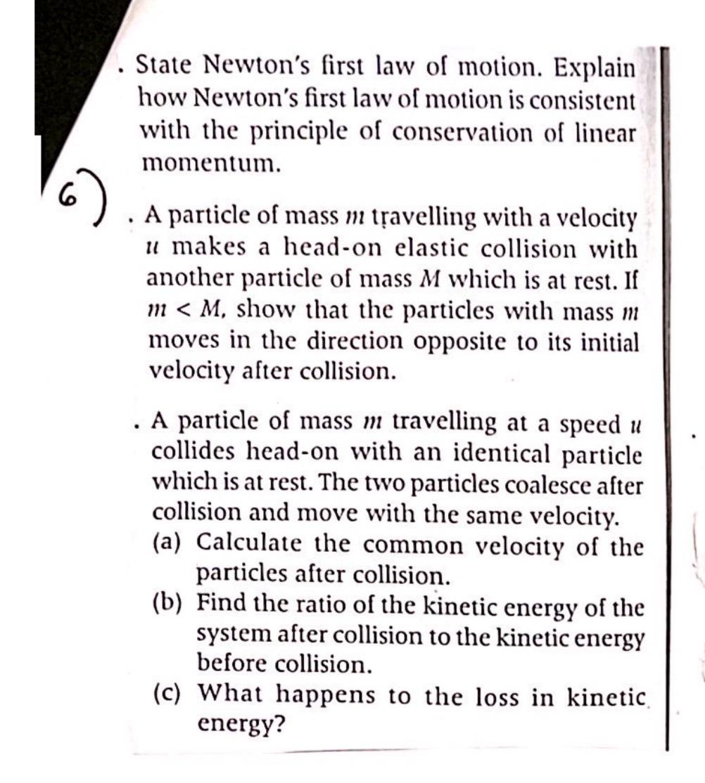 problems on newton's first law of motion