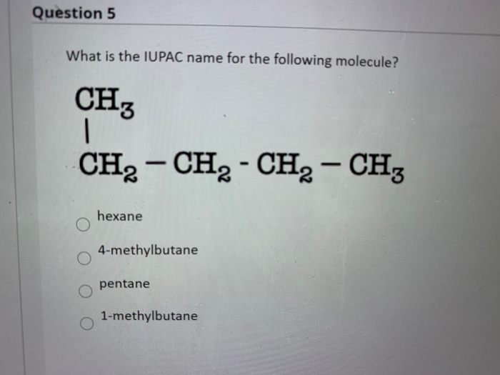 Solved Question 1 Match The Molecules With The Correct | Chegg.com