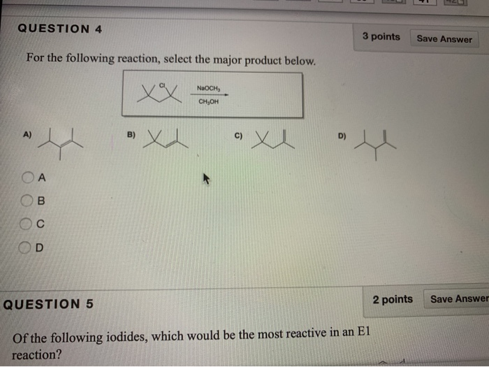 Solved 3 points Save Answer For the following reaction, | Chegg.com